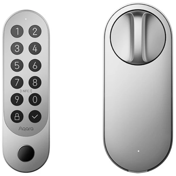 Aqara Smart Lock U200, Elektronisches Türschloss (silber, Thread, Bluetooth 5.1, NFC) 1 Aqara Smart Lock U200, Elektronisches Türschloss (silber, Thread, Bluetooth 5.1, NFC)