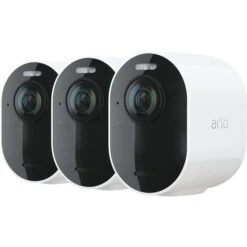 Arlo Ultra 2, Kamera (weiß/schwarz, 3er Set)