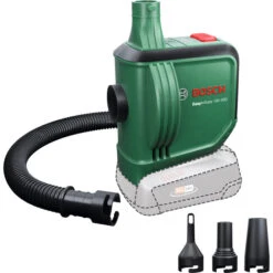 Bosch Akku-Luftpumpe EasyInflate 18V-500 Solo, 18Volt (grün/schwarz, Ohne Akku Und Ladegerät, POWER FOR ALL ALLIANCE)