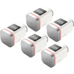 Bosch Smart Home Heizkörper-Thermostat II [+M] Sparbundle, Heizungsthermostat (weiß, 5er Pack)