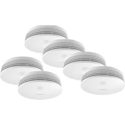 Bosch Smart Home Rauchmelderwarnmelder II (weiß, 6er Pack)