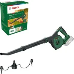 BoschAkku-Laubbläser Universal LeafBlower 18V-130 Solo, 18Volt (grün/schwarz, Ohne Akku Und Ladegerät, POWER FOR ALL ALLIANCE)