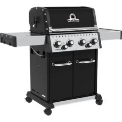 Broil King Gasgrill Baron 490 (schwarz/edelstahl, Mit Seiten- Und Heckbrenner)
