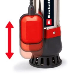 EINHELL Schmutzwasserpumpe GC-DP 5010 G, Tauch- / Druckpumpe (rot/edelstahl, 500 Watt) -Alternate Verkäufe EINHELL Schmutzwasserpumpe GC DP 5010 G Tauch Druckpumpe@@100040426 3