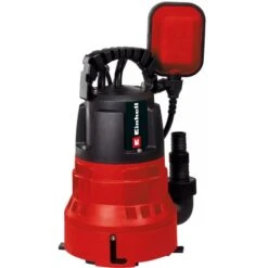 EINHELL Schmutzwasserpumpe GC-DP 7035 LL, Tauch- / Druckpumpe (rot/schwarz, 700 Watt)