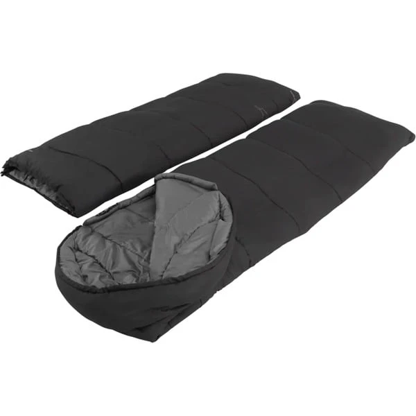 Easy Camp Schlafsack Raven Square Double 5°C (schwarz, Modell 2025) 3 Easy Camp Schlafsack Raven Square Double 5°C (schwarz, Modell 2025) – Bild 3