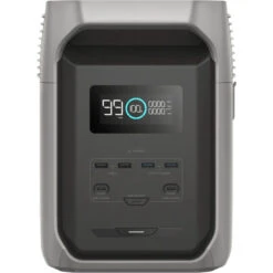 EcoFlow DELTA 3 1500, Tragbare Powerstation (silber, 1.536 Wh, X-boost 2.400W, LFP-Akku)