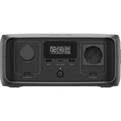 EcoFlow RIVER 3, Tragbare Powerstation (schwarz/grau, 245Wh, X-boost 600W, LFP-Akku)