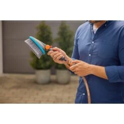 GARDENA Cleansystem Handbürste M Soft, Waschbürste (grau/türkis, Umlaufende Weichkunststoffleiste) -Alternate Verkäufe GARDENA Cleansystem Handb rste M soft Waschb rste@@100025431 5