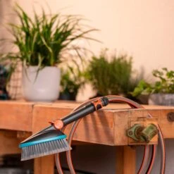 GARDENA Cleansystem Handbürste M Soft, Waschbürste (grau/türkis, Umlaufende Weichkunststoffleiste) -Alternate Verkäufe GARDENA Cleansystem Handb rste M soft Waschb rste@@100025431 6