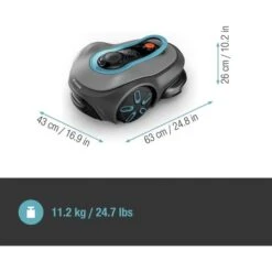 GARDENA Mähroboter Smart SILENO Free 800m² Set (grau/türkis, Li-Ionen Akku, Mit Smart Gateway, LONA-Technologie) -Alternate Verkäufe GARDENA M hroboter smart SILENO free 800m Set@@100081877 2