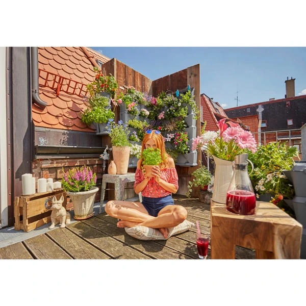 GARDENA NatureUp! Basis Set Vertikal, Pflanzbehälter 6 GARDENA NatureUp! Basis Set Vertikal, Pflanzbehälter – Bild 6