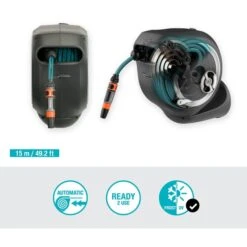 GARDENA Wand-Schlauchbox RollUp S, 15 Meter, Schlauchtrommel -Alternate Verkäufe GARDENA Wand Schlauchbox RollUp S 15 Meter Schlauchtrommel@@1688194 3