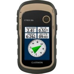 Garmin ETrex 32x, Navigationssystem (schwarz/beige, Europa)