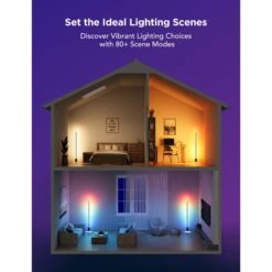 Govee Stehlampe 2, LED-Leuchte (schwarz, Matter-Unterstützung) 23 Govee Stehlampe 2, LED-Leuchte (schwarz, Matter-Unterstützung) -Alternate Verkäufe Govee Stehlampe 2 LED Leuchte@@100119274 10