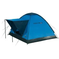 High Peak Kuppelzelt Beaver 3 (blau/grau)