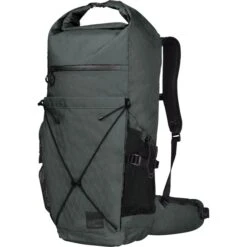 Jack Wolfskin WANDERMOOD ROLLTOP 30, Rucksack (dunkelgrün, 30 Liter)