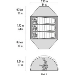 MSR Kuppelzelt Elixir 3 Gray 17 MSR Kuppelzelt Elixir 3 Gray -Alternate Verkäufe MSR Kuppelzelt Elixir 3 Gray@@1717292 8