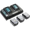 Makita Power Source Kit 18V 5Ah, Set 3 Makita Power Source Kit 18V 5Ah, Set -Alternate Verkäufe Makita Power Source Kit 18V 5Ah Set@@9wzbgac1