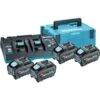 Makita Power Source-Kit 40V Max., Set -Alternate Verkäufe Makita Power Source Kit 40V max Set@@1852345