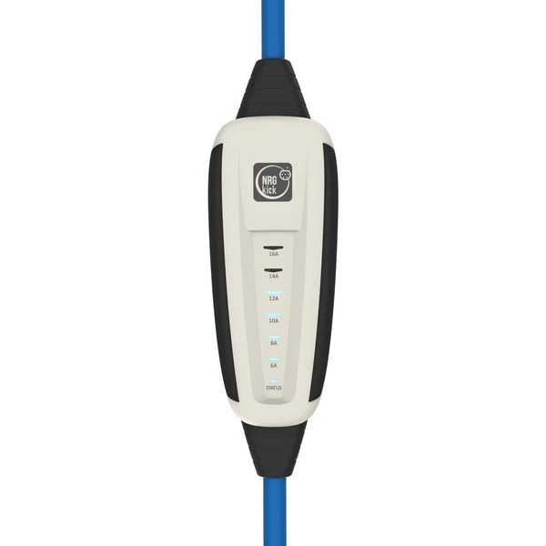 NRGkick Mobile Wallbox 16A 10m Set Optimal (weiß, 11 KW, 10 Meter Kabel, WLAN + Bluetooth, Mit 3 Steckern + Tasche) 3 NRGkick Mobile Wallbox 16A 10m Set Optimal (weiß, 11 KW, 10 Meter Kabel, WLAN + Bluetooth, Mit 3 Steckern + Tasche) – Bild 3
