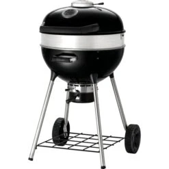 Napoleon Holzkohle Kugelgrill PRO22K-LEG-3, Holzkohlegrill (schwarz, Ø 57cm)