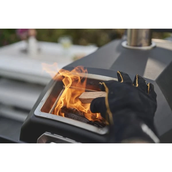 Ooni Karu 2 Pro Pizzaofen (schwarz/edelstahl, Multi-Brennstoff, Für Pizzen Bis Ca. Ø 40cm) 16 Ooni Karu 2 Pro Pizzaofen (schwarz/edelstahl, Multi-Brennstoff, Für Pizzen Bis Ca. Ø 40cm) – Bild 16