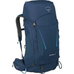 Osprey Kestrel 48, Rucksack (blau, 48 Liter, Größe L/XL)