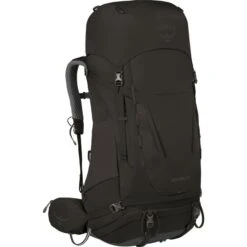 Osprey Kestrel 68 , Rucksack (schwarz, 66 Liter / GrößeS/M )