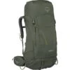 Osprey Kestrel 68 , Rucksack (olivgrün, 66 Liter / GrößeS/M )