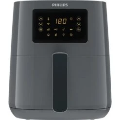 Philips Airfryer 5000 Series Connected, Heißluftfritteuse (grau, 1.400 Watt, 4,1 Liter, WLAN)