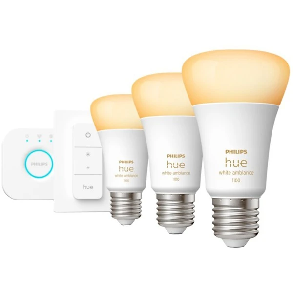 Philips Hue White Ambiance Starter-Kit E27, LED-Lampe 1 Philips Hue White Ambiance Starter-Kit E27, LED-Lampe