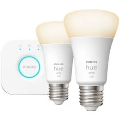 Philips Hue White Starter-Kit E27, LED-Lampe