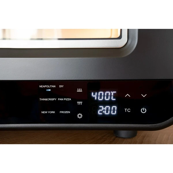 Unold Pizzaofen Don Luigi (schwarz, 1.700 Watt, Für Pizzen Bis Ca. Ø 30cm) 5 Unold Pizzaofen Don Luigi (schwarz, 1.700 Watt, Für Pizzen Bis Ca. Ø 30cm) – Bild 5