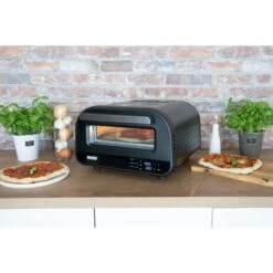 Unold Pizzaofen Don Luigi (schwarz, 1.700 Watt, Für Pizzen Bis Ca. Ø 30cm) 13 Unold Pizzaofen Don Luigi (schwarz, 1.700 Watt, Für Pizzen Bis Ca. Ø 30cm) -Alternate Verkäufe Unold Pizzaofen Don Luigi@@100050647 6