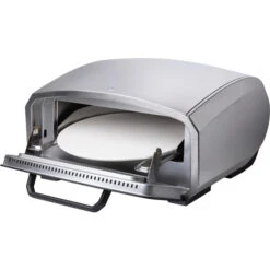 Unold Pizzaofen Enzo (edelstahl/schwarz, 2.100 Watt, Für Pizzen Bis Ca. Ø 32cm)