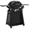 Weber Gasgrill Q 2800N+ Mit Premium-Rollwagen (schwarz, 5,28 KW, Mit Seitentischen)